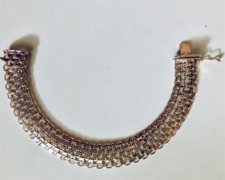 $45 Detail sterling silver bracelet 