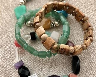 $45 Detail stone bracelets 