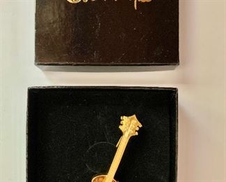 $20 Bob Mackie guitar pin