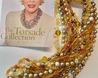 $35 Joan Rivers Torsade necklace