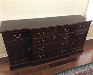 Solid mahogany Stickley Buffet
