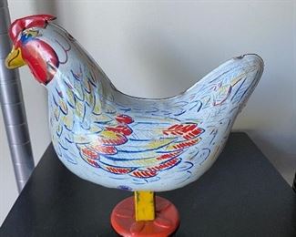 Vintage metal rooster