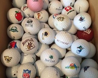 Assorted Souvenir/Collectible Golf Balls 