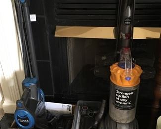 Shark Rocket HV300 and Dyson Ball Vacuums
