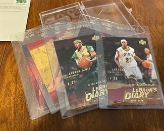 LeBrons Diary Cards 