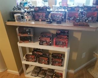 huge collection of Harley models