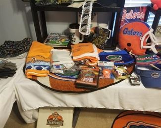 Gators memorabilia