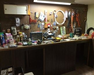Tool room full of miscellaneous 