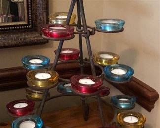 Votive Candle Tree