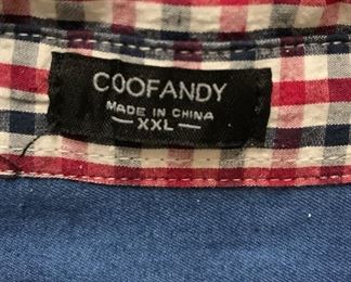 Coofandy Shirt NWT