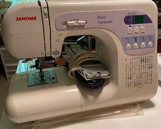 Janome Decor Computer machine.