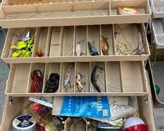 Tackle Box with Contents $18.00
