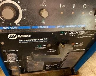 Miller Syncrowave 180 SD $750.00