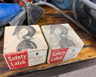 2 Peerless Safety Latches $12.00