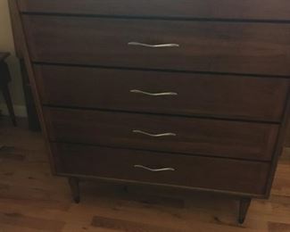 . . . this dresser is part of a mid-century bedroom set -- cool