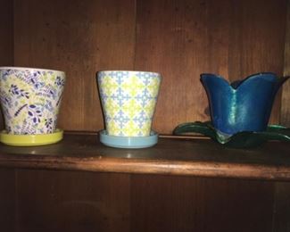 Set of 3. - 4inch planters $12