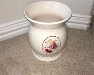 Pottery vase or spittoon $15
