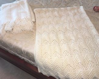 Coverlets and bedspreads $40