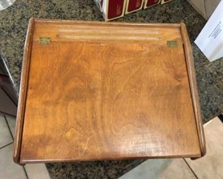 Writing desk wood table top $35