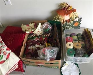 Lot of Christmas decorations $20