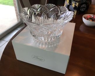 Durand crystal bowl $30