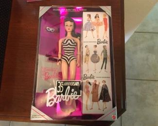 Barbie 35th anniversary doll still in box $20