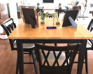 $675/table w/4 chairs