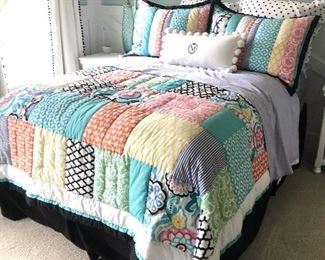 SOLD $65/bed linens 