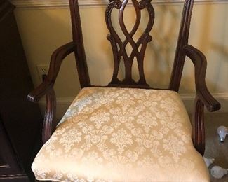 1 of 6 chippendale chairs by Century 