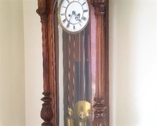 Large Gustave Beck clock