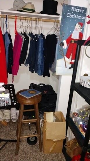 Back Bedroom Center:  Women's Clothes