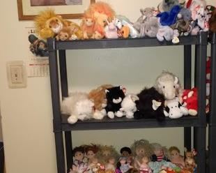 Bedroom #2 toys Beanie Babies
