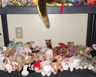 Bedroom #2 toys Beanie Babies
