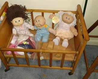 Bedroom #2 toys  Rocking Crib, 