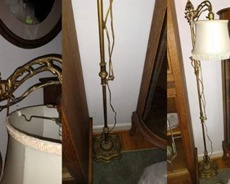 Living Room:   Bridge Lamp 