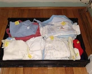 Hall Closet: Baby Clothes
