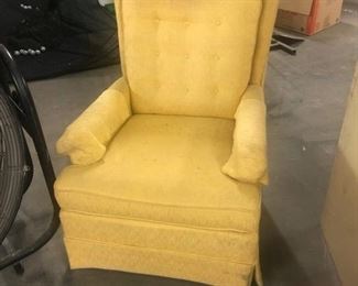 Ugly  Yellow Chair!  Free