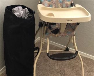 Cosco Highchair and Pack-n-Play