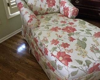 Curl up with your favorite book on this chaise also from Nell Hills