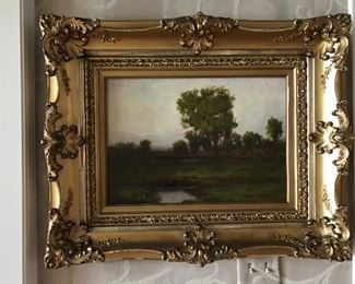 Wonderful Original Oil Painting by H.H Kent. 19C. Seller purchased 2007