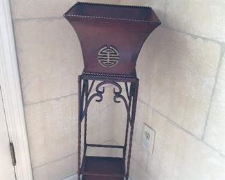 Wonderful metal plant stand