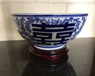 Wonderful Blue and white bowls, vases, vessels of all makers. More to be pictured.