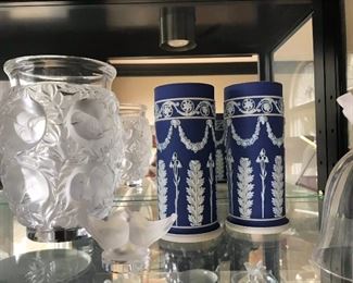 These two collections are amazing. Lalique and Jasper Wedgewood