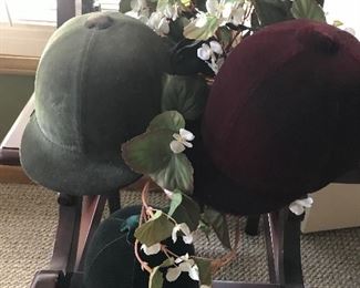 I love these riding hats/helmets