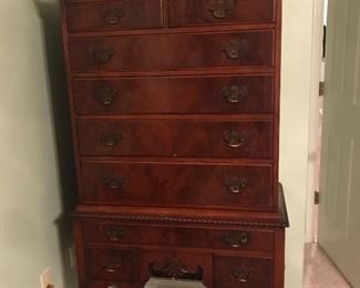 Chippendale Chest - perfect condition. Original hardware.