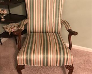 Another great Chippendale Chair with queen anne legs