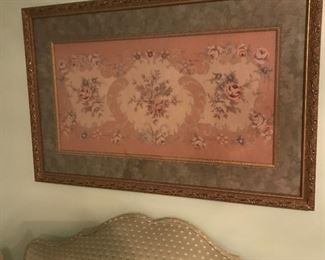 Beautiful framed tapestry