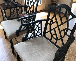 Love these Asian Fred Work Chairs - Painted. The patina is beautiful