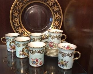 Hammersly Demitasse Set - England - Set of 6