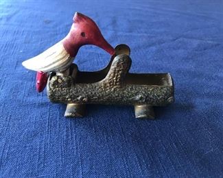 Vintage wood pecker tooth pick picker upper! Love it